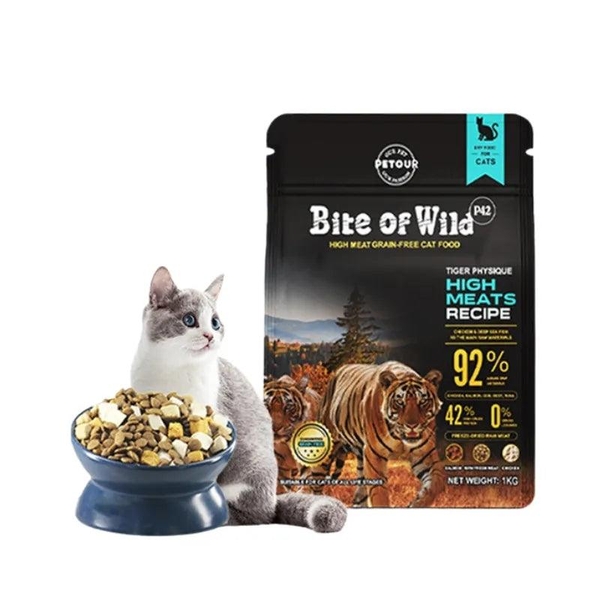 Hạt Cho Mèo Bite Of Wild Không Ngũ Cốc Nhiều Thịt (1Kg)