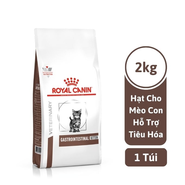 Hạt Cho Mèo Con Hỗ Trợ Tiêu Hóa Royal Canin Gastrointestinal Kitten (2kg)
