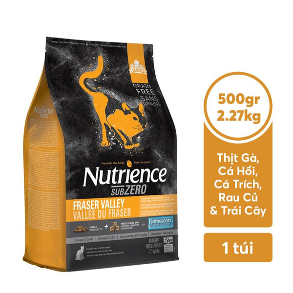 Hạt Cho Mèo Nutrience Subzero Fraser Valley Cat