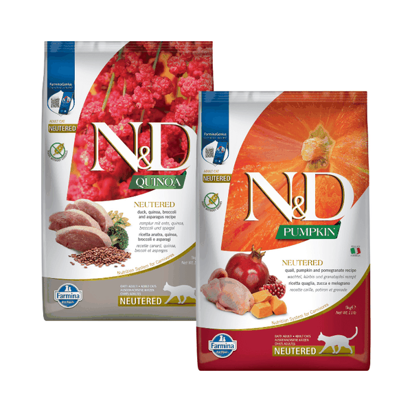 Hạt Cho Mèo Trưởng Thành Triệt Sản N&d Neutered