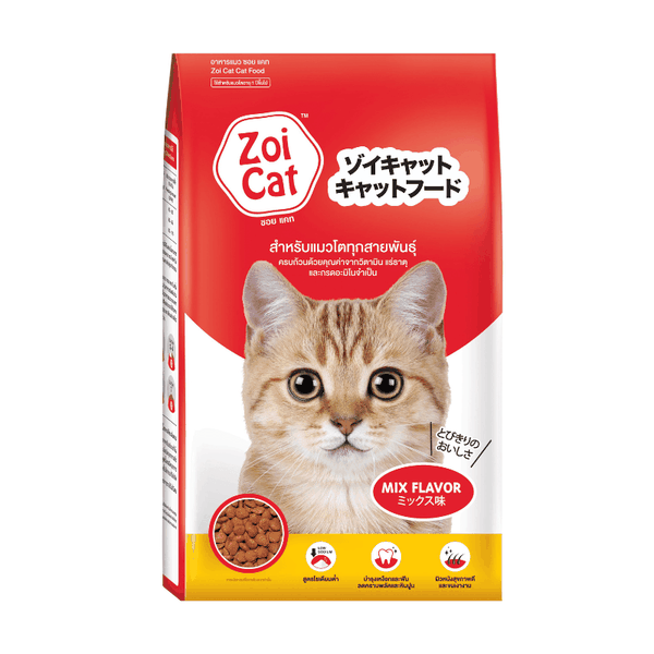 Hạt Cho Mèo Trưởng Thành Zoi Cat Mix Vị (1Kg)