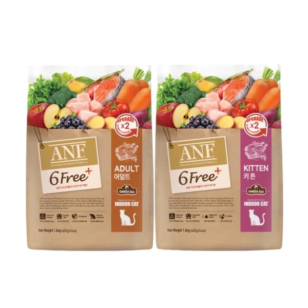 Hạt Cho Mèo Anf 6Free Plus Indoor Cat