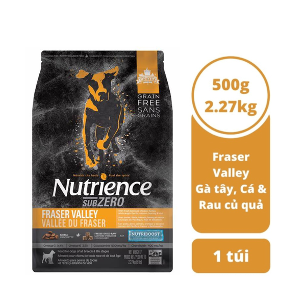 Hạt Cho Chó Nutrience Subzero Fraser Valley Dog