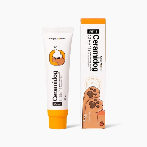 Kem Dưỡng Đệm Bàn Chân Cho Chó Mèo Jungle Monster Ceramidog (50g)