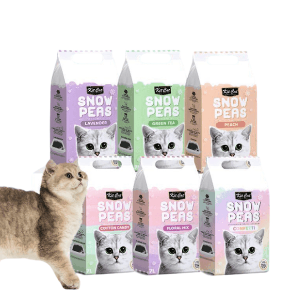 Cát Vệ Sinh Đậu Tuyết Kit Cat Snow Peas Cho Mèo (7L)