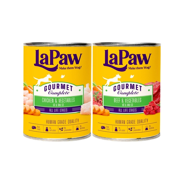 Pate Cho Chó Mọi Lứa Tuổi Lapaw (375g)