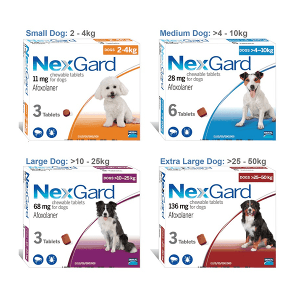 Nexgard Trị Ve Rận Cho Chó An Toàn Hiệu Quả (Dạng Viên Nhai)