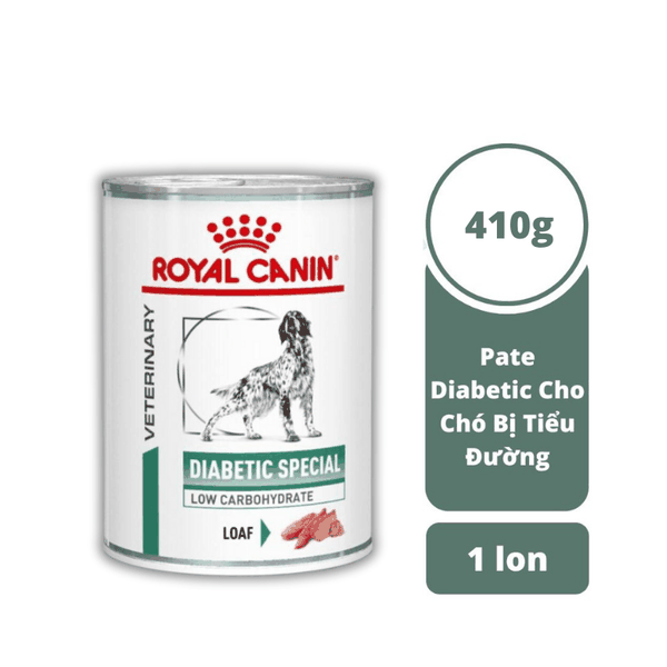 Pate Cho Chó Bị Tiểu Đường Royal Canin Diabetic (410g)