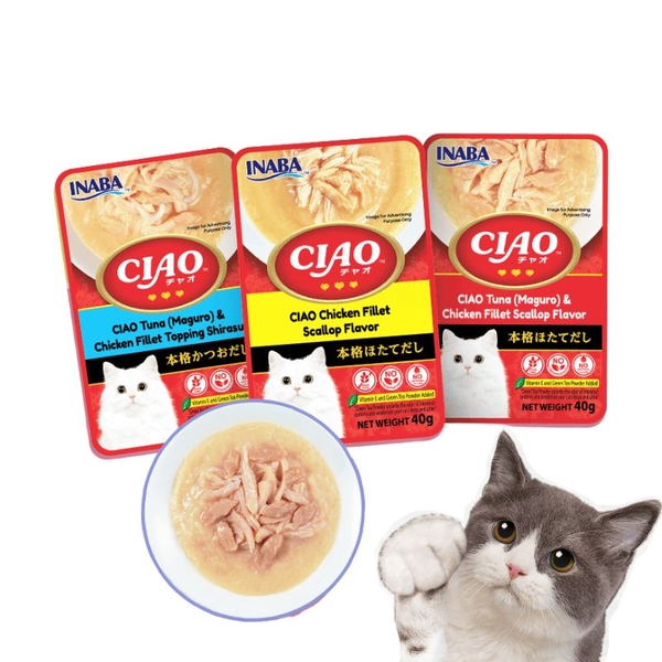 Pate Cho Mèo Ciao (40g) (Thái Lan)