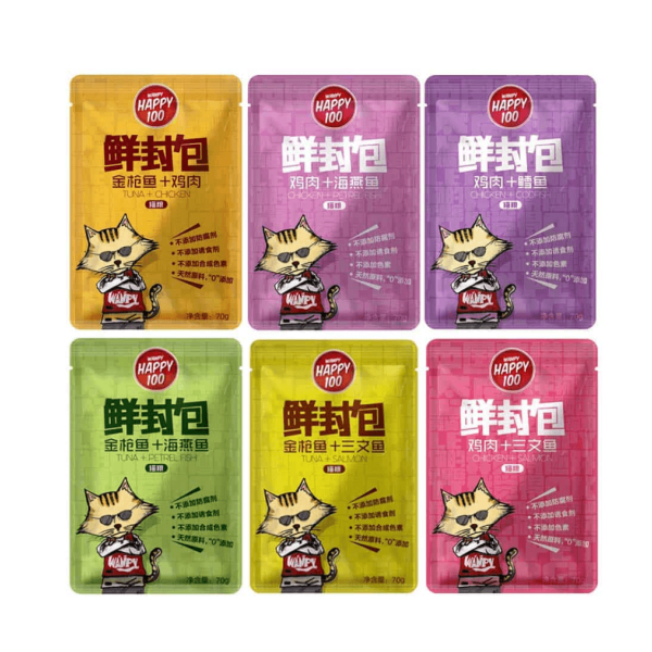 Pate Mèo Wanpy Happy 100 (70g)