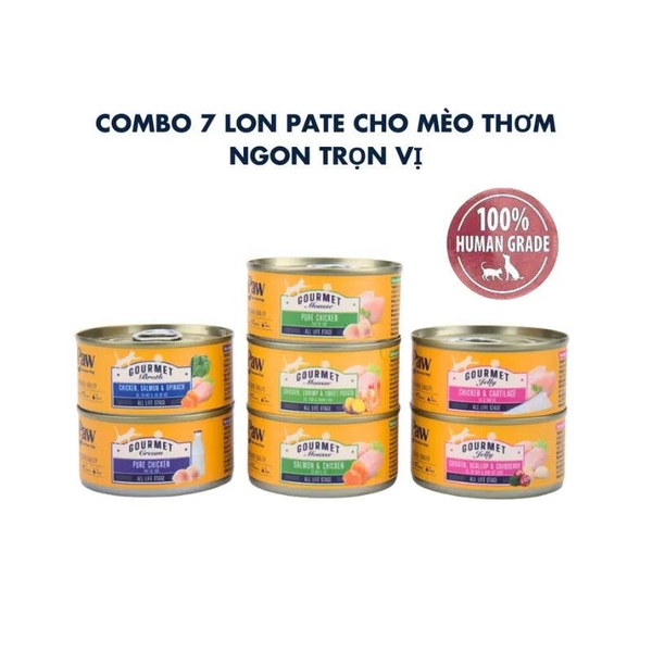 Pate Mèo Mọi Lứa Tuổi Lapaw (85g)