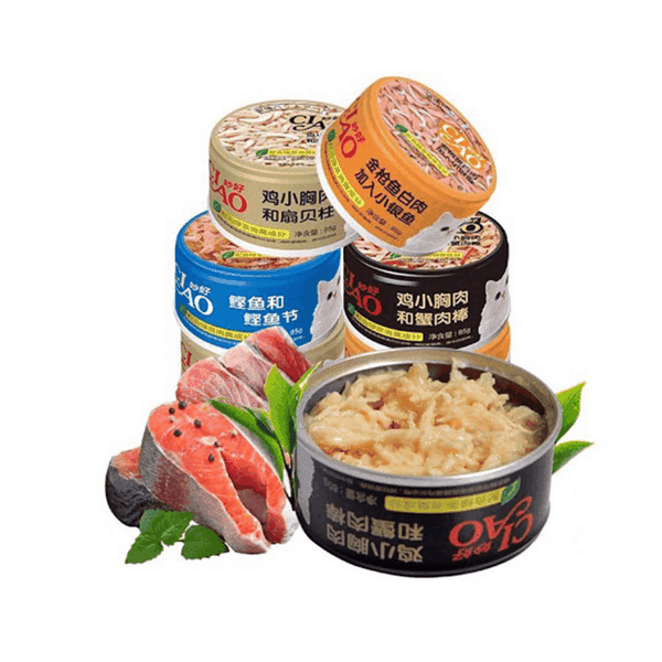 Pate Mèo Trưởng Thành Ciao Thịt Tươi (85g)