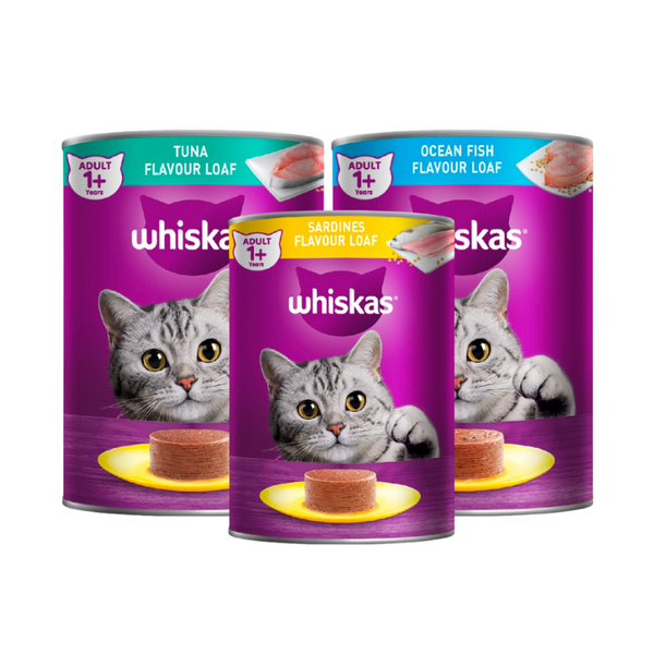 Pate Lon Whiskas Cho Mèo Trưởng Thành (400g)