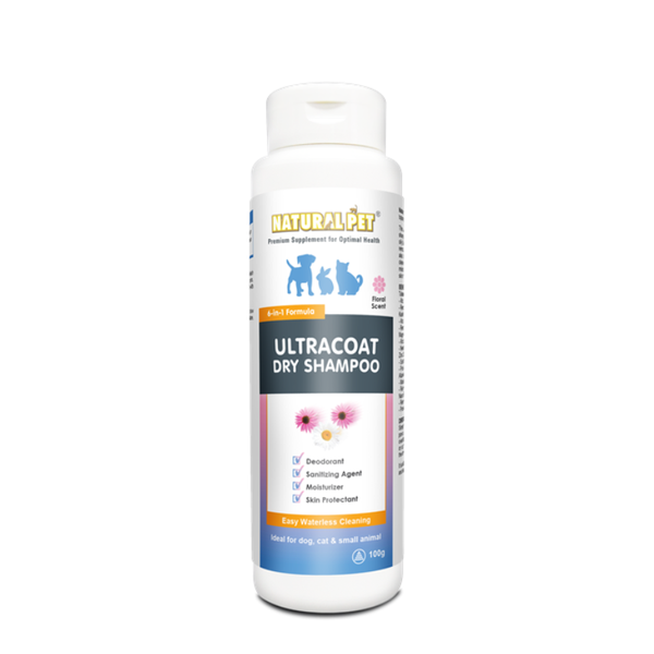 Phấn Tắm Khô Chó Mèo Ultracoat Dry Shampoo (100g)