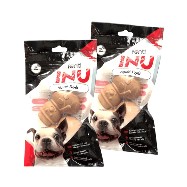 Bánh Thưởng Cho Chó Xương Gặm Fonti Inu - Người Tuyết
