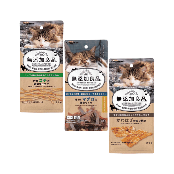 Bánh Thưởng Cho Mèo Cattyman Làm Từ Cá Nguyên Chất