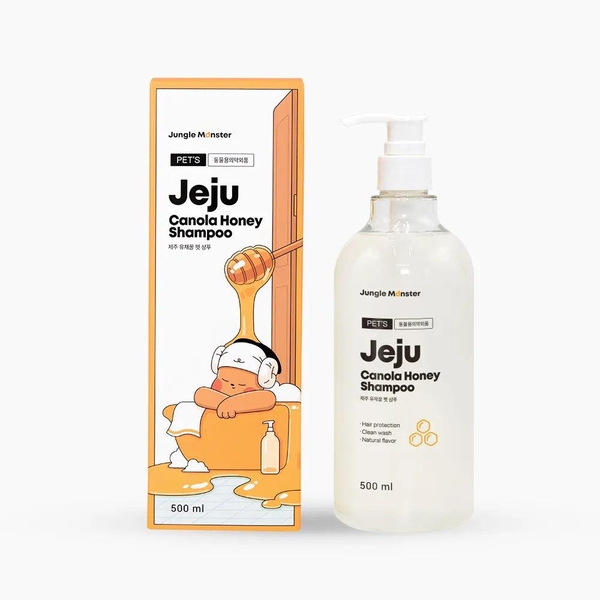 Sữa Tắm Cho Chó Mèo Chiết Xuất Mật Ong Jungle Monster Jeju (500ml)