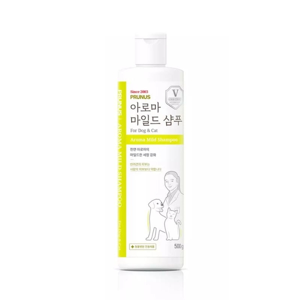 Sữa Tắm Thảo Dược Prunus Aroma Kháng Khuẩn Cho Chó Mèo (500g)