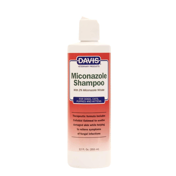 Sữa Tắm Davis Miconazole Trị Nấm Da Đồng Tiền Chó Mèo (355ml)