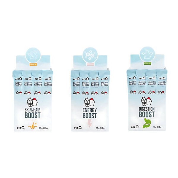 Súp Thưởng Sữa Dê Cho Mèo Petq (15g)