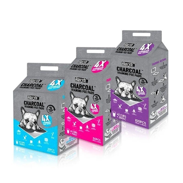 Tả Lót Chuồng Than Hoạt Tính Absorb Plus Thấm Hút X4 Lần