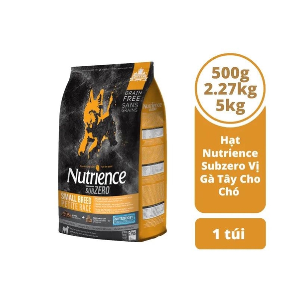 Thức Ăn Cho Chó Nutrience Subzero Hạt Nhỏ Vị Gà Tây