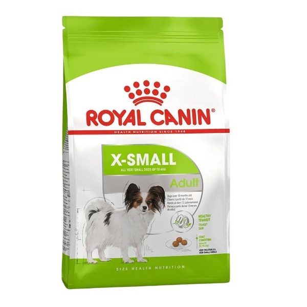 Hạt Cho Chó Trưởng Thành Giống Siêu Nhỏ Royal Canin X-Small Adult