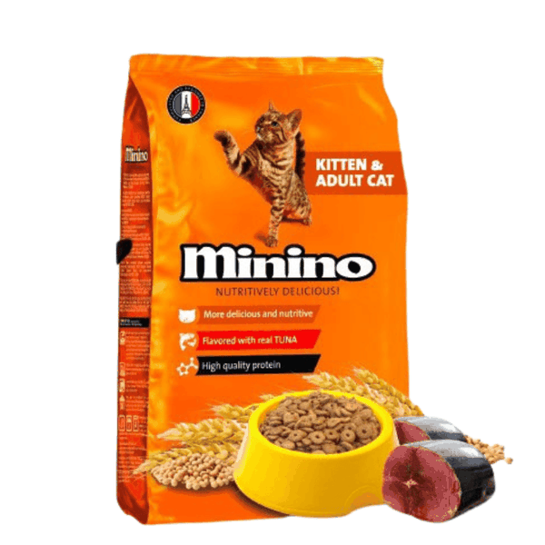 Hạt Cho Mèo Mọi Lứa Tuổi Minino Tuna Vị Cá Ngừ