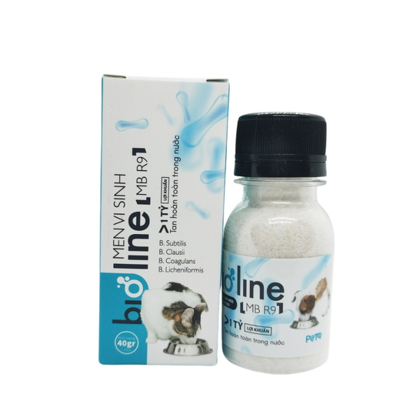 Men Vi Sinh Bioline Mb R9 Cho Chó Mèo (40g)