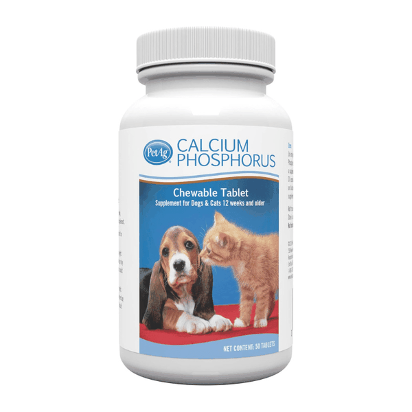Hộp (50 Viên) Bổ Sung Canxi Cho Chó Mèo Phosphorus Calcium Petag