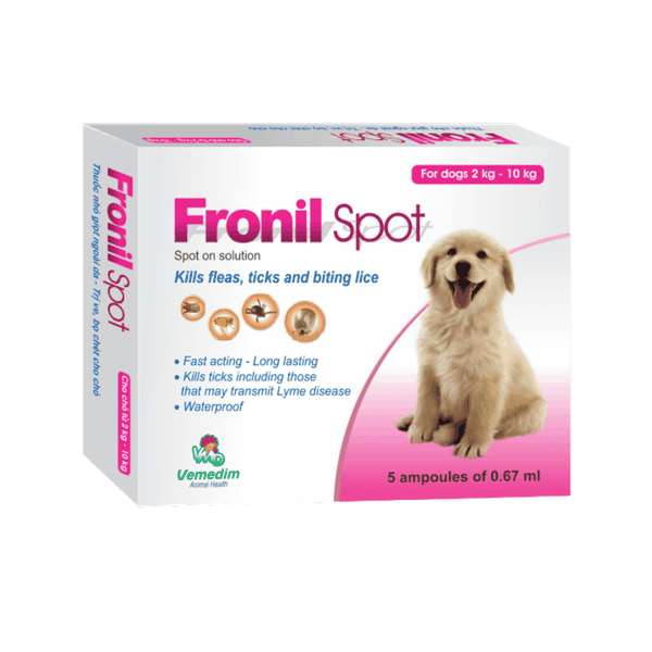Nhỏ Gáy Đặc Trị Ve Rận Cho Chó Fronil Spot