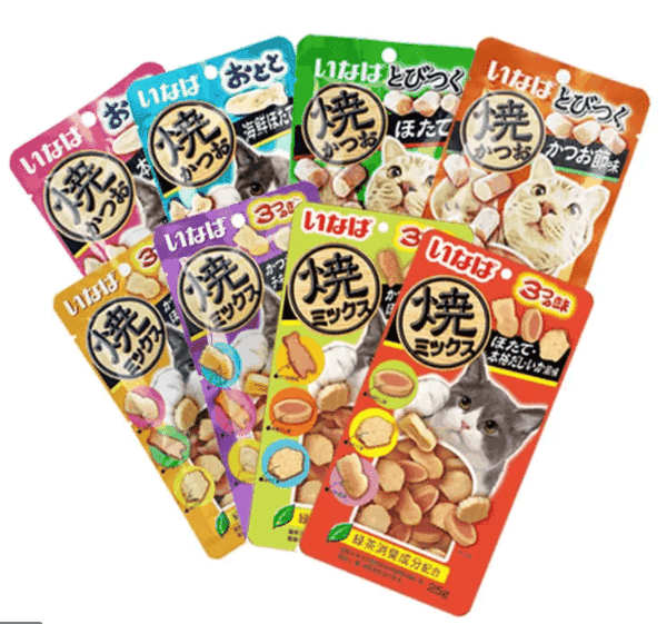 Viên Cá Mềm Inaba Snack Cho Mèo (30g)