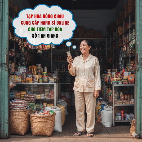 Mua Hàng Sỉ Online Giá Rẻ Tại An Giang, Chợ Mới Kiên Giang: Đại Lý Tạp Hóa Hồng Châu – Giải Pháp Tiết Kiệm Số 1