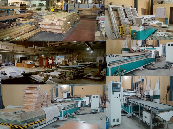 Toàn cảnh xưởng gia công gỗ MDF công nghiệp tại MDF365