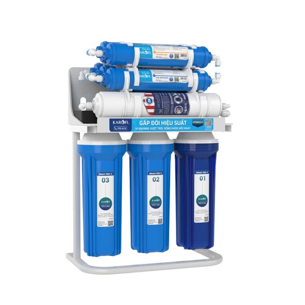 Máy Lọc Nước Karofi KHY-TN100. Máy lọc nước để gầm 10 lõi có Hydrogen bán chạy nhất 2025