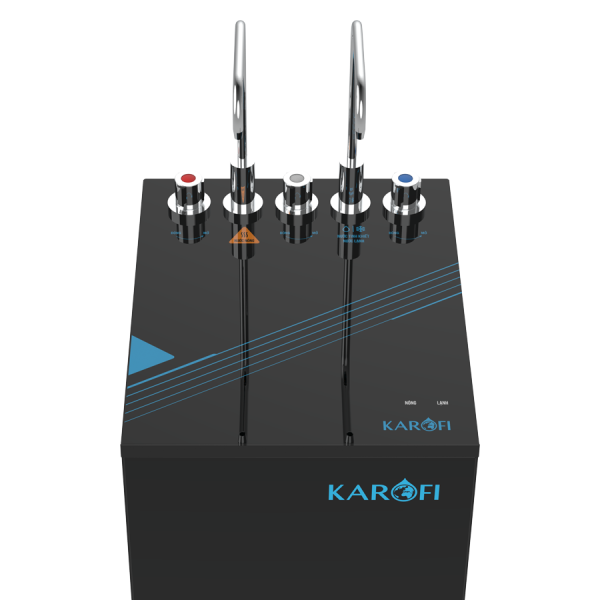 Máy lọc nước Karofi KAD-L68. Máy lọc nước nóng lạnh 11 lõi Hydrogen mới nhất 2025
