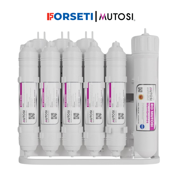 Máy lọc nước Mutosi MP-U1368 - 10 Lõi Để Gầm Thiết kế mới siêu nhỏ gọn 2025