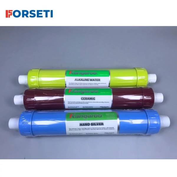 Combo 3 lõi chức năng tạo khoáng Kangaroo 567 (Nano,Ceramic,Alkaline) - Hàng chính hãng