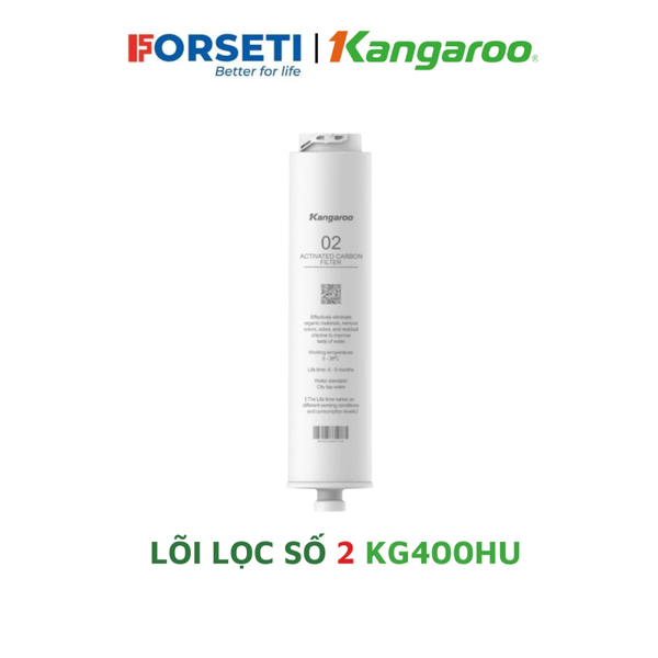 Bộ lõi lọc nước 123 Kangaroo chính hãng dùng cho máy lọc nước Kangaroo KG400HU, KG400HD, KG400US