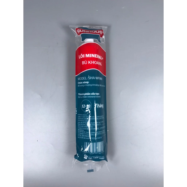 Lõi số 8 - Lõi Mineral - lõi chức năng cho các dòng máy lọc nước Sunhouse
