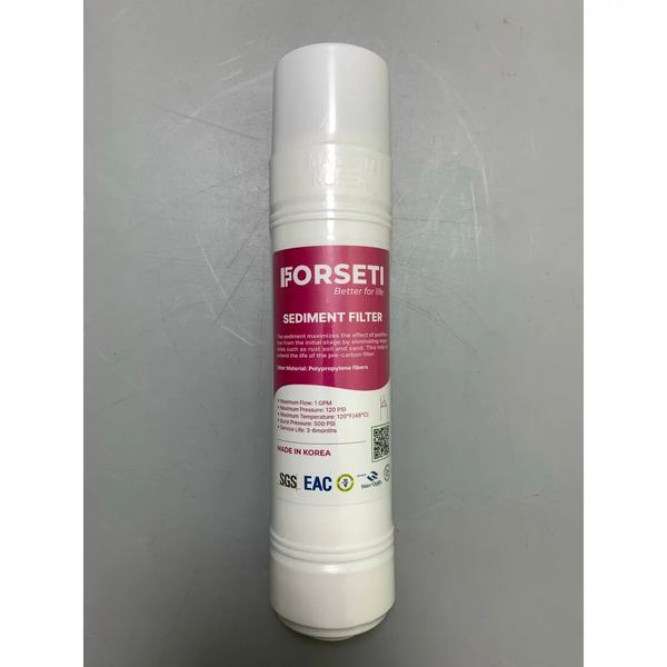 Combo 4 lõi lọc Forseti đúc cắm nhanh nhập khẩu Hàn Quốc (Sed+Pre+UF+Post)