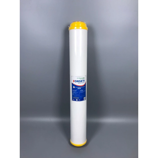 Bộ Lọc 20inch Đầu Nguồn Ren 21 Và Ren 27 Trong Và Xanh Đầy Đủ Phụ Kiện Kèm Gông Tháo, Giá Treo, Lõi Lọc