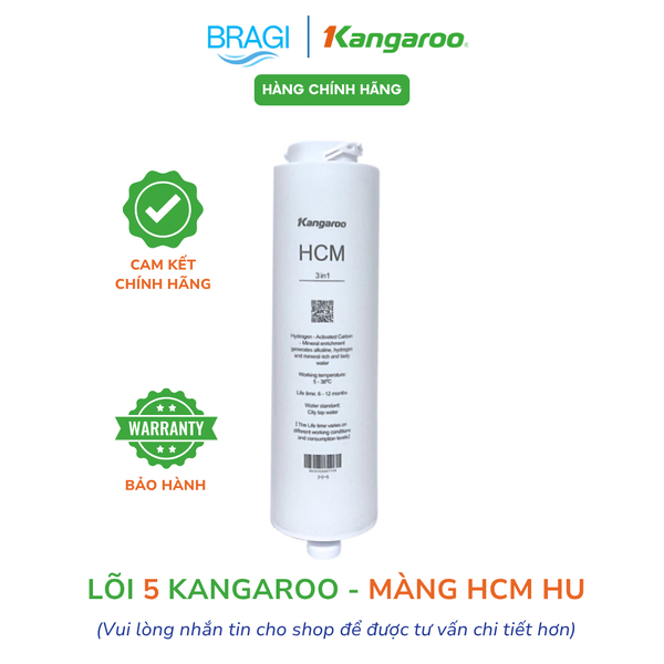 Lõi lọc số 5 HCM - 3in1 Kangaroo dùng cho máy KG400HU, KG400HD, KG400US