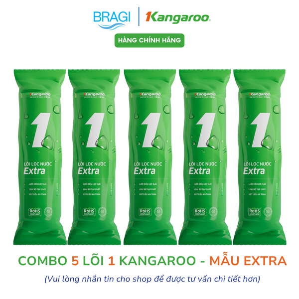 Combo 5 lõi số 1 Kangaroo mẫu EXTRA