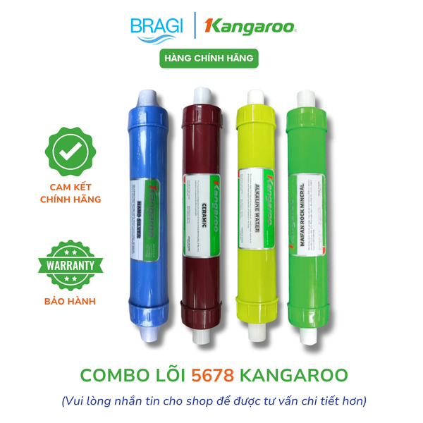 Combo 5678 Kangaroo (Nano, Ceramic, Alkaline, Maifan)