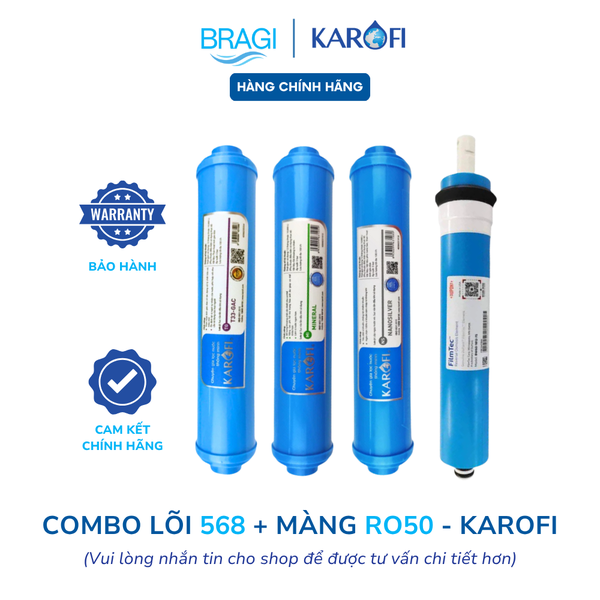 Combo Lõi 568+RO50GPD Karofi
