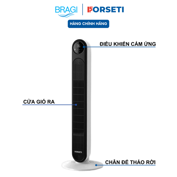 Máy sưởi gốm PTC Ceramic Forseti FHK-688 Thiết kế nhỏ gọn - Công tắc an toàn - Bảo hành trong 24 tháng