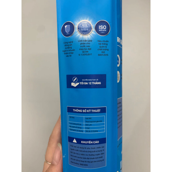 Combo 6 lõi chức năng 5678910 Karofi (T33, Min, Far, ORP, Hydrogen, Nano)