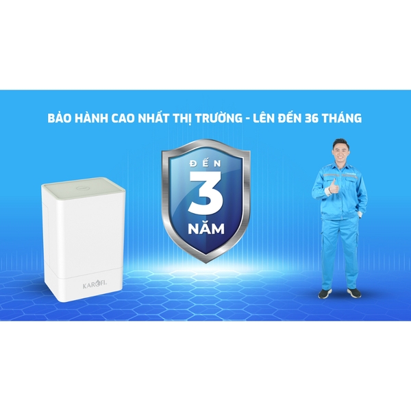 Máy lọc nước Karofi KAQ-U98 10 lõi lọc. Máy lọc nước KAROFI mới nhất 2025