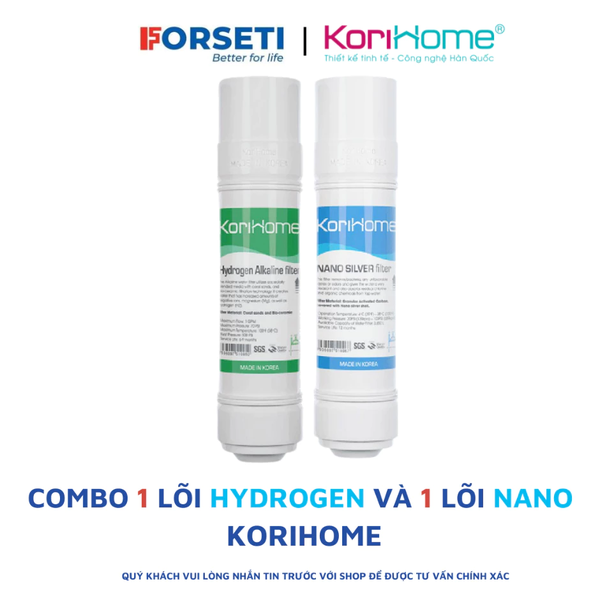 Combo 2 lõi chức năng Nano và Hydrogen - Korihome